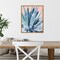 Agave with Coral by Alana Clumeck Canvas Wall Art Print Framed